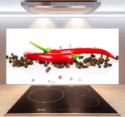 Panel do kuchyne Chilli a korenie