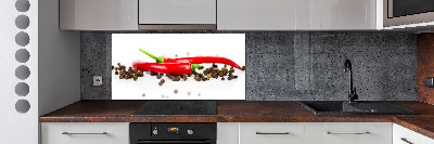 Panel do kuchyne Chilli a korenie
