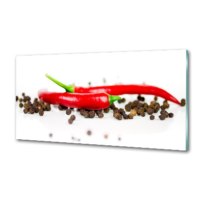 Panel do kuchyne Chilli a korenie