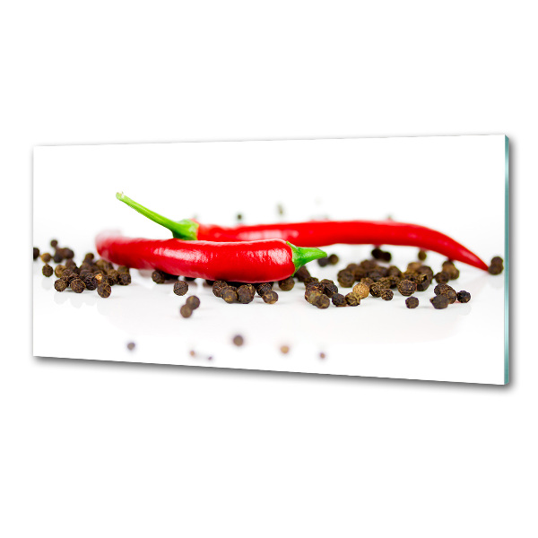 Panel do kuchyne Chilli a korenie