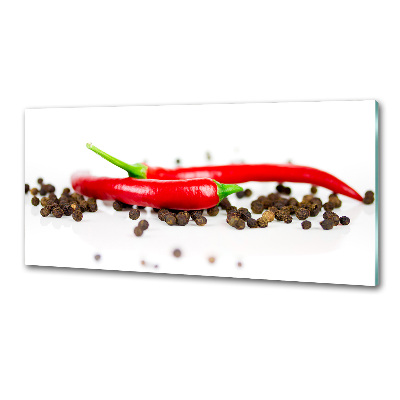 Panel do kuchyne Chilli a korenie
