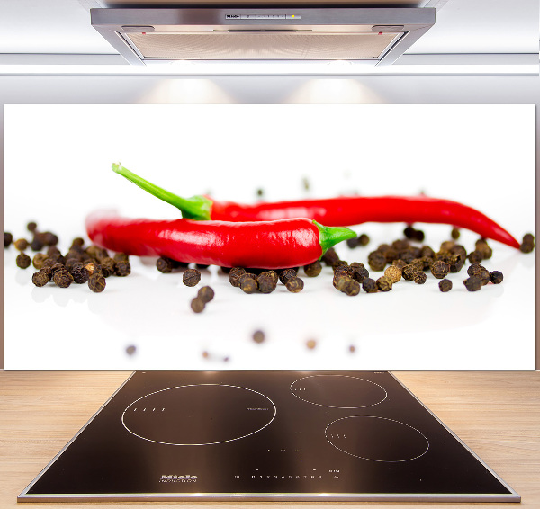 Panel do kuchyne Chilli a korenie