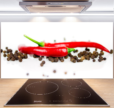 Panel do kuchyne Chilli a korenie