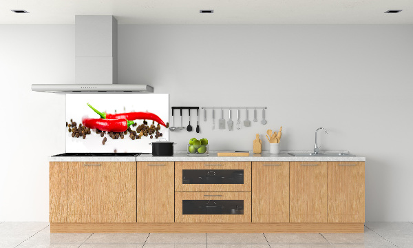 Panel do kuchyne Chilli a korenie