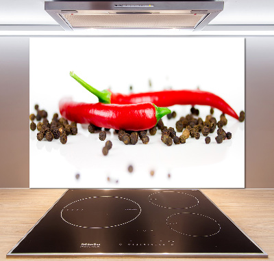 Panel do kuchyne Chilli a korenie