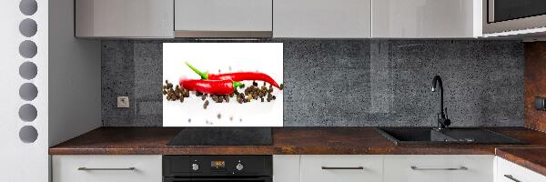 Panel do kuchyne Chilli a korenie