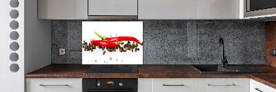 Panel do kuchyne Chilli a korenie