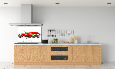 Panel do kuchyne Chilli a korenie