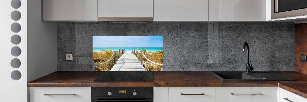 Panel do kuchyne Chodník nad morom