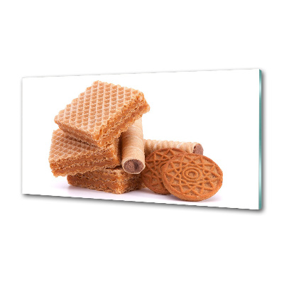 Sklenený panel do kuchynskej linky Sladkosti