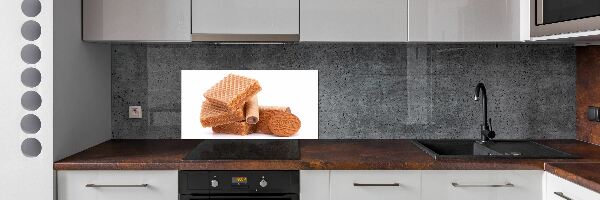 Sklenený panel do kuchynskej linky Sladkosti