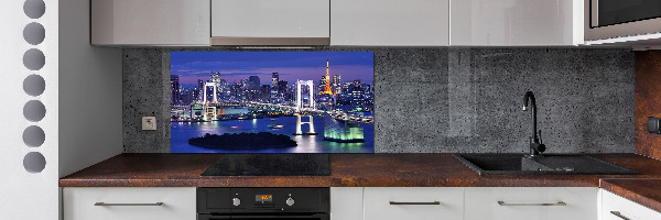 Dekoračný panel sklo Most v Tokio