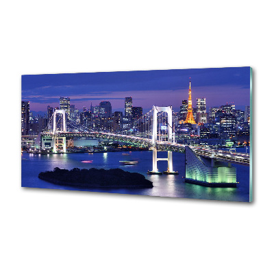 Dekoračný panel sklo Most v Tokio