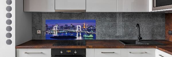 Dekoračný panel sklo Most v Tokio
