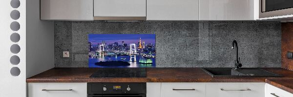 Dekoračný panel sklo Most v Tokio