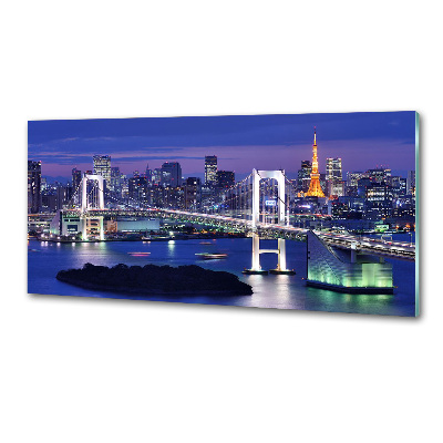 Dekoračný panel sklo Most v Tokio