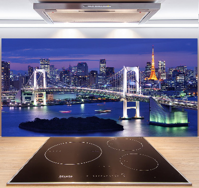 Dekoračný panel sklo Most v Tokio