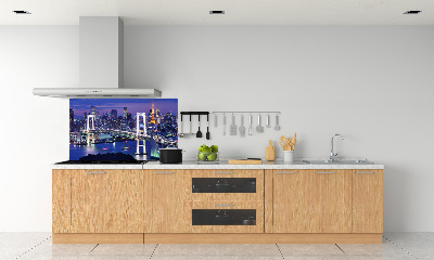 Dekoračný panel sklo Most v Tokio