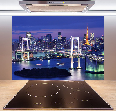 Dekoračný panel sklo Most v Tokio