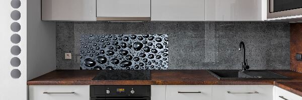 Dekoračný panel sklo Kvapky vody