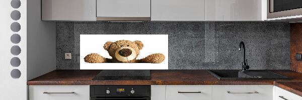 Dekoračný panel sklo Plyšový medvedík