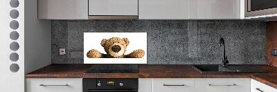 Dekoračný panel sklo Plyšový medvedík