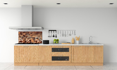 Dekoračný panel sklo Zrnká kávy