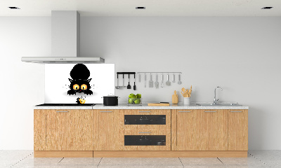 Dekoračný panel sklo Mačka a myš