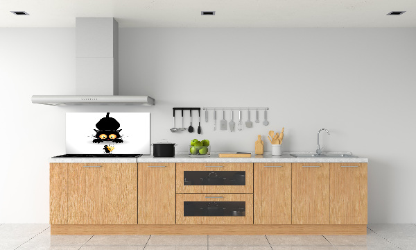 Dekoračný panel sklo Mačka a myš