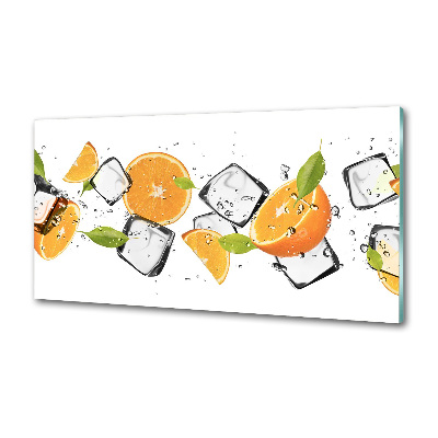 Panel do kuchyne Pomaranče s ľadom