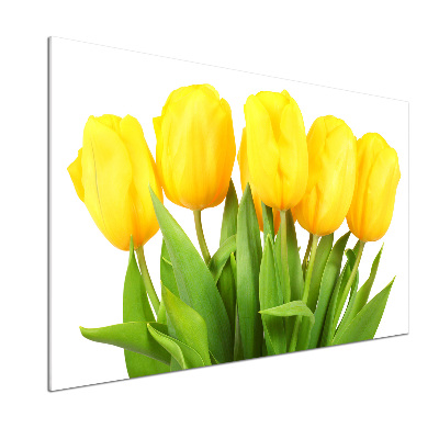 Panel do kuchyne Žlté tulipány