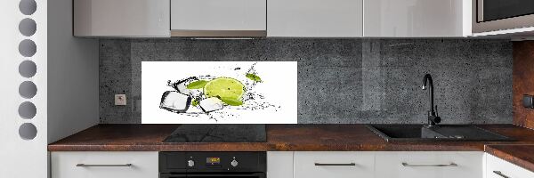 Panel do kuchyne Limetka s ľadom