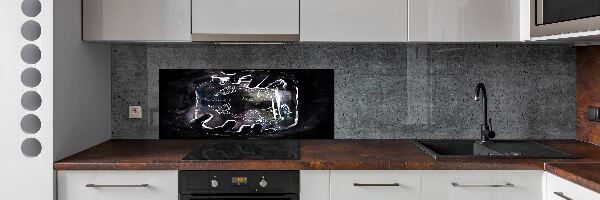 Panel do kuchyne Motýle v skleníku