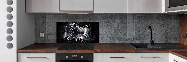 Panel do kuchyne Motýle v skleníku