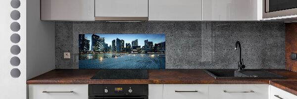 Panel do kuchyne Singapur noc
