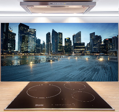 Panel do kuchyne Singapur noc
