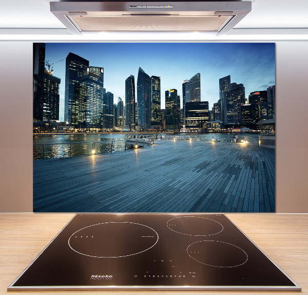 Panel do kuchyne Singapur noc