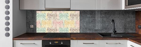 Panel na stenu tvrdené sklo Sovy