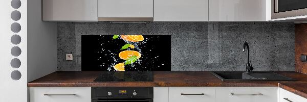 Panel do kuchyne Pomaranče a voda