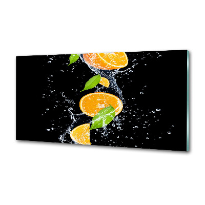 Panel do kuchyne Pomaranče a voda