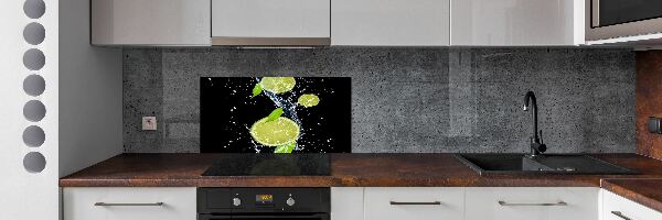 Panel do kuchyne Limetky a voda