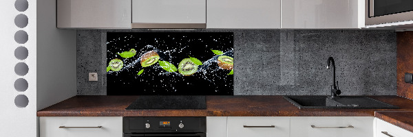 Dekoračný panel sklo Kiwi a voda