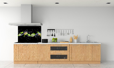 Dekoračný panel sklo Kiwi a voda