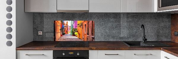 Panel do kuchyne Farebné uličky
