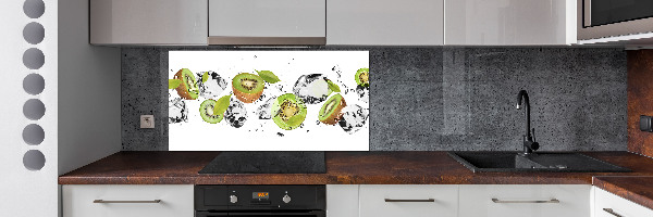 Dekoračný panel sklo Kiwi a voda