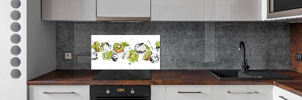Dekoračný panel sklo Kiwi a voda
