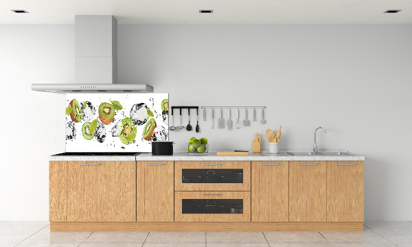 Dekoračný panel sklo Kiwi a voda