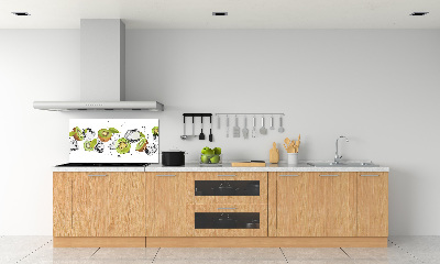 Dekoračný panel sklo Kiwi a voda