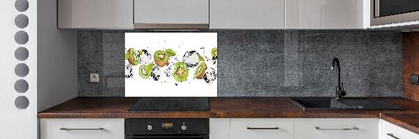 Dekoračný panel sklo Kiwi a voda