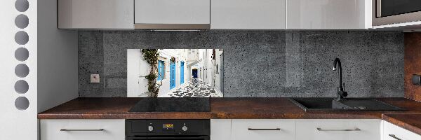 Panel do kuchyne Grécke uličky
